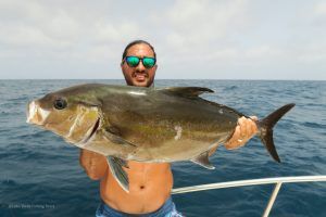 Seriola Rivoliana a jigging en Sal Island
