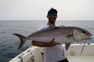 Amberjack a jigging en Cabo Verde