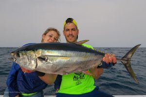 Atún Aleta Amarilla a jigging en Isla de Sal