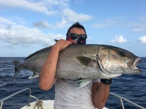 Amberjack a jigging en Isla de Sal