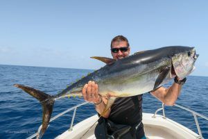Atún Aleta amarilla a jigging en Cabo Verde