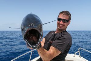 Atún Aleta Amarilla a jigging en isla de Sal