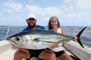 Yellowfin Tuna a jigging en Cabo Verde